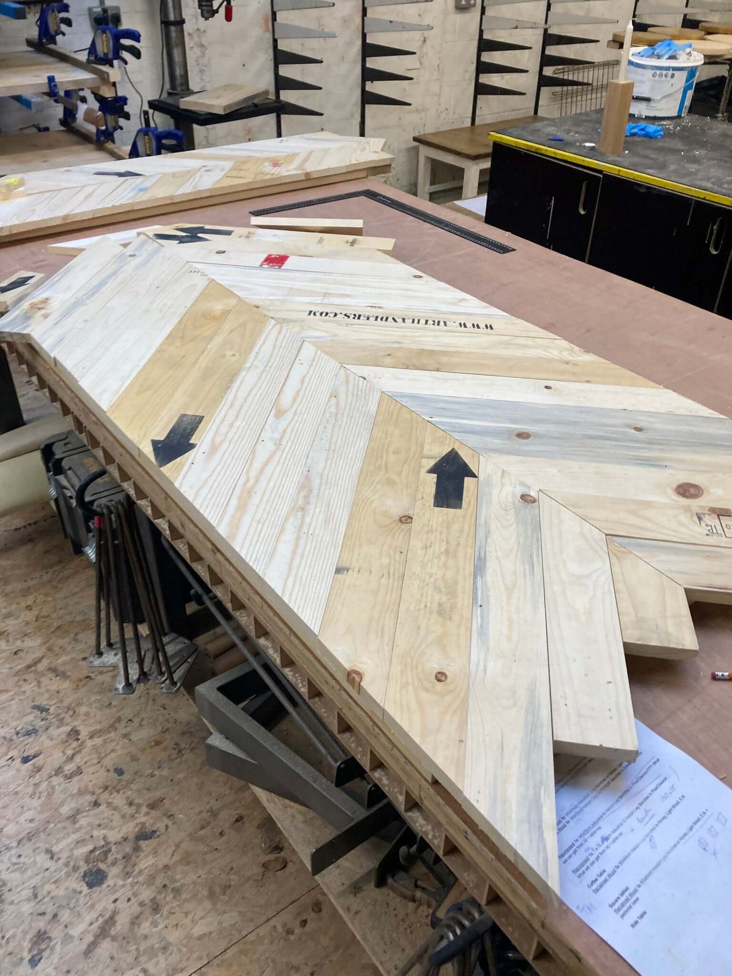 repurposed wood design