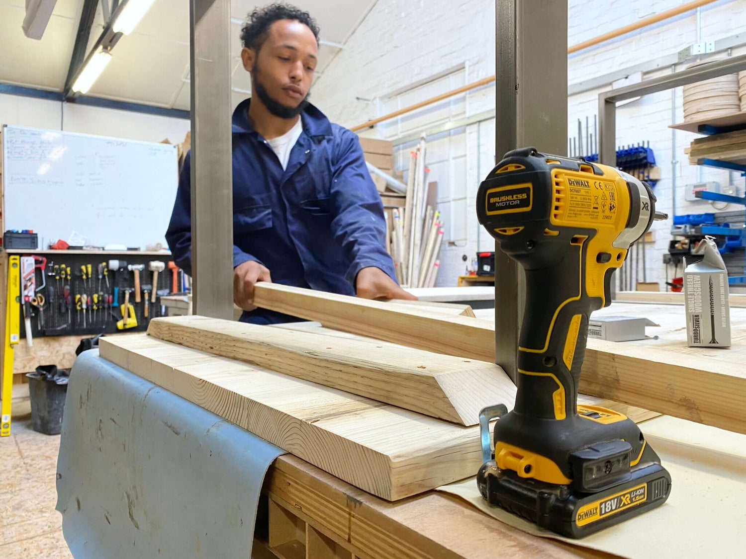 think foundation young person woodworking