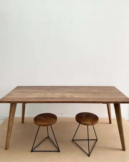reclaimed wood large dining tables