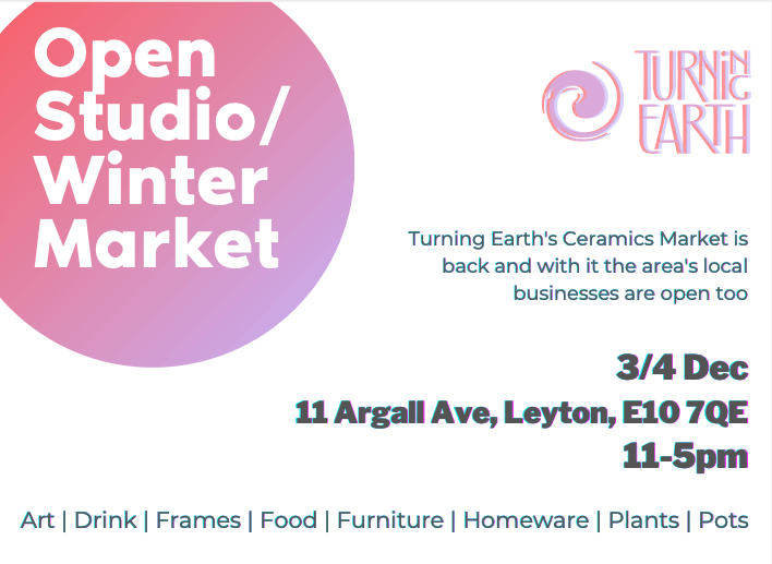 Leyton Argall Ave Winter Market Open Studio