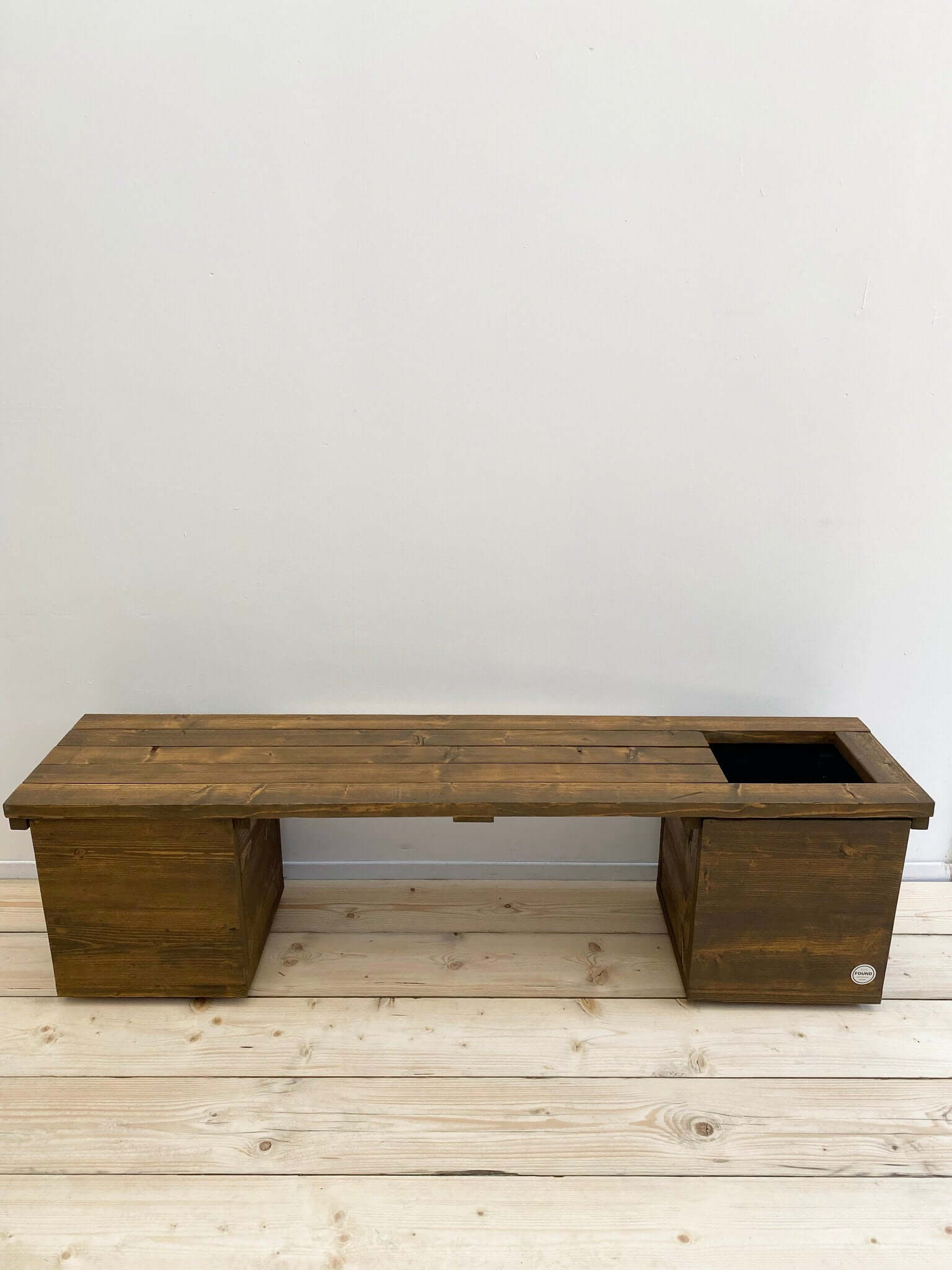 Outdoor Bench | Reclaimed | Planter Box